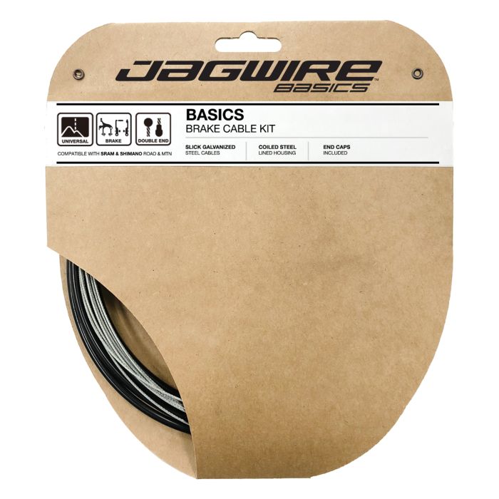 Jagwire basics brake diy kit - black