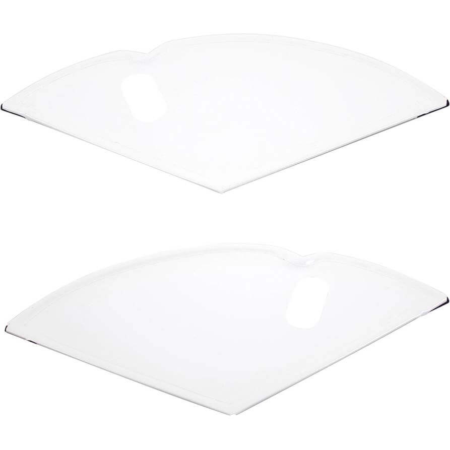 Protège-robe 26 toile laquée blanche