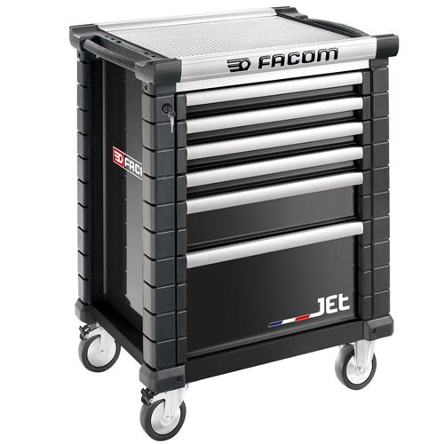 Facom jet+ gereedschapswagen 6 laden m3 zwart