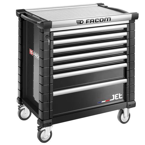 Facom jet+ gereedschapswagen 7 laden m4 zwart