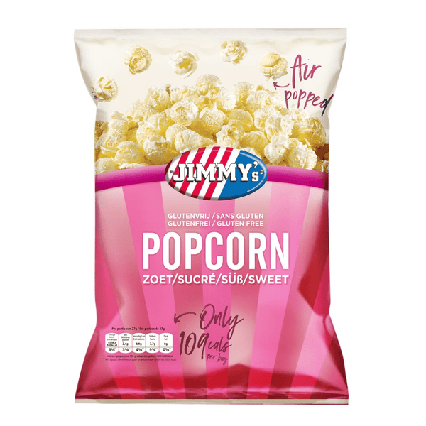 Jimmy's popcorn zoet mini bag (21x 27gr) (kopie)