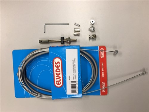 Elvedes V-brake cable drum universal silver