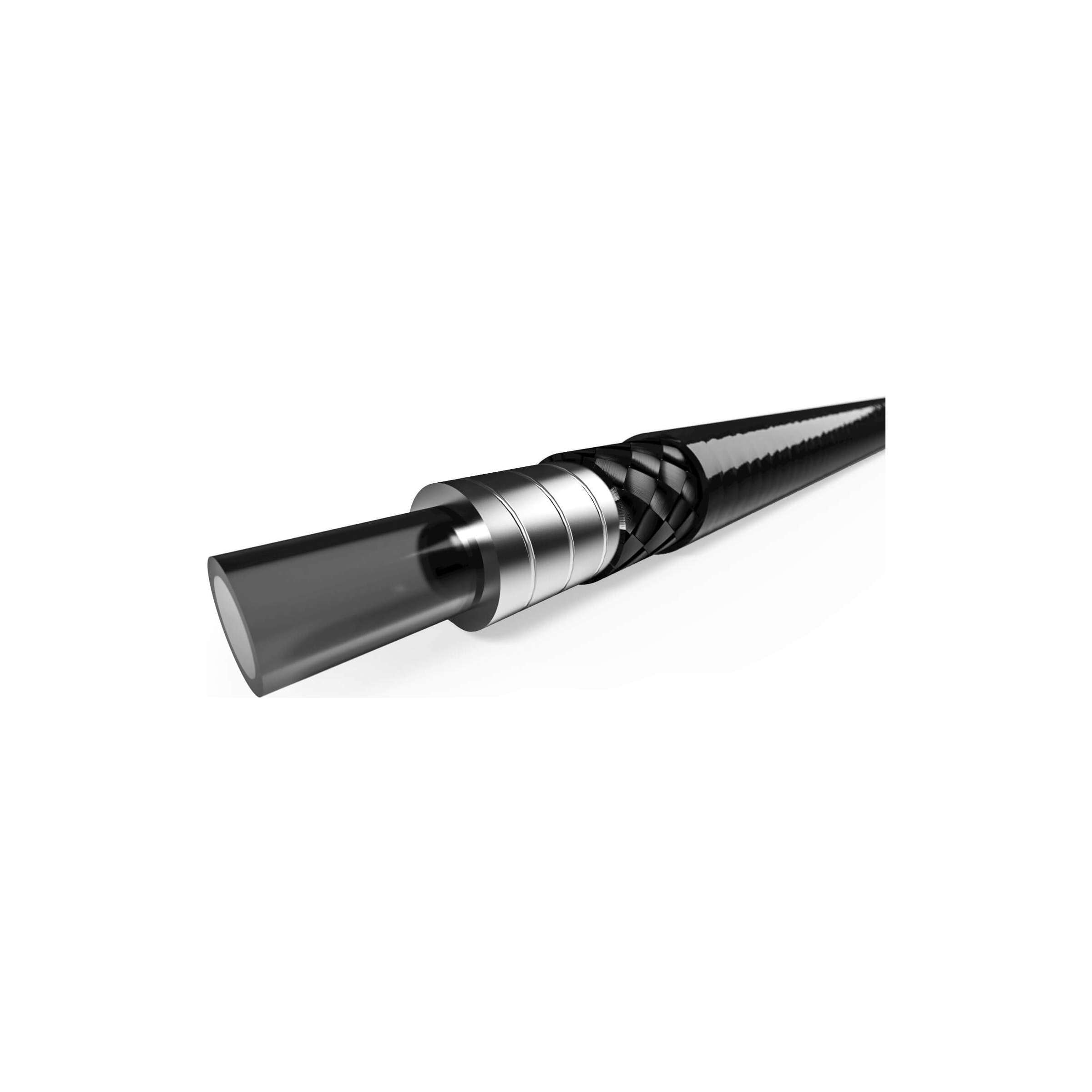 Elvedes Rem buitenk 5mm smoke (10m) gevlochten 182039-10