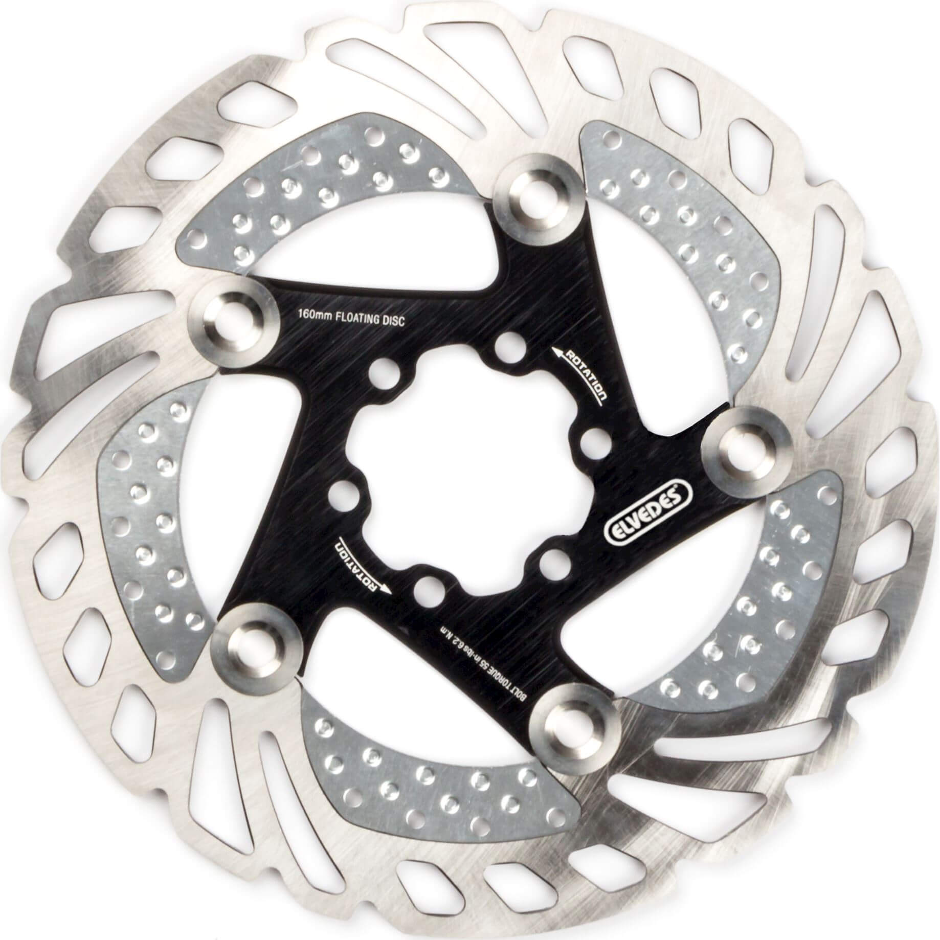Brake Disc Elvedes Crx16 Rotor 160mm 6 Bolt