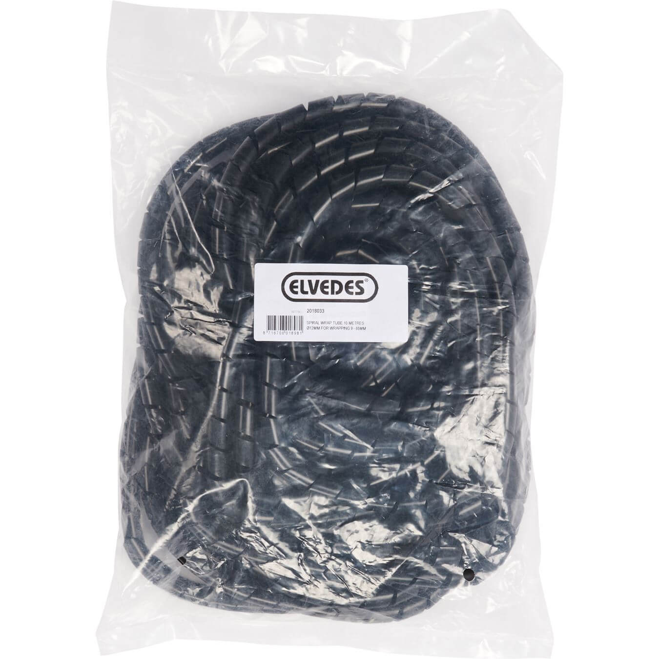 Elvedes Coiled Hose (12mm) 10 meters black