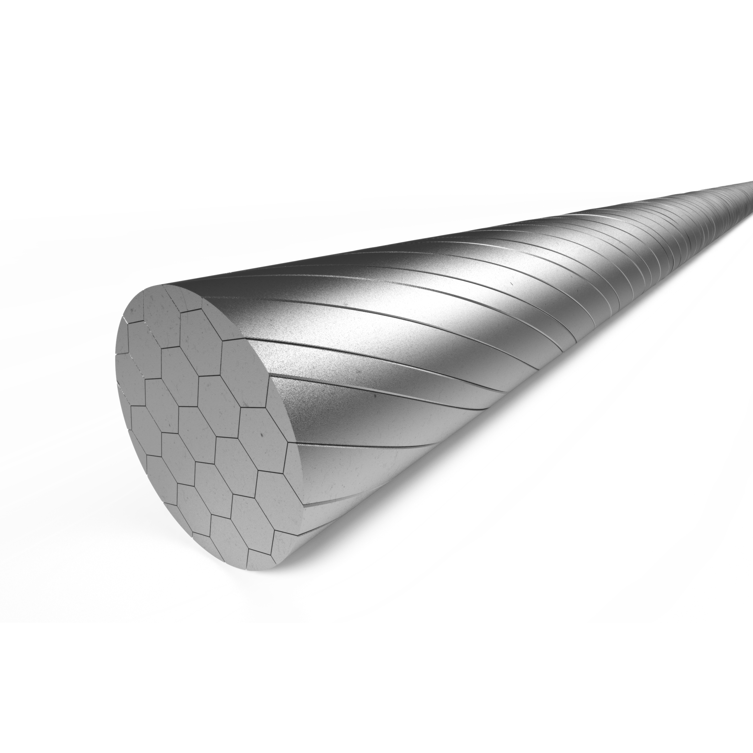 Elvedes schakelbinnenk 2250mm RVS Slick N-nippel 2021056