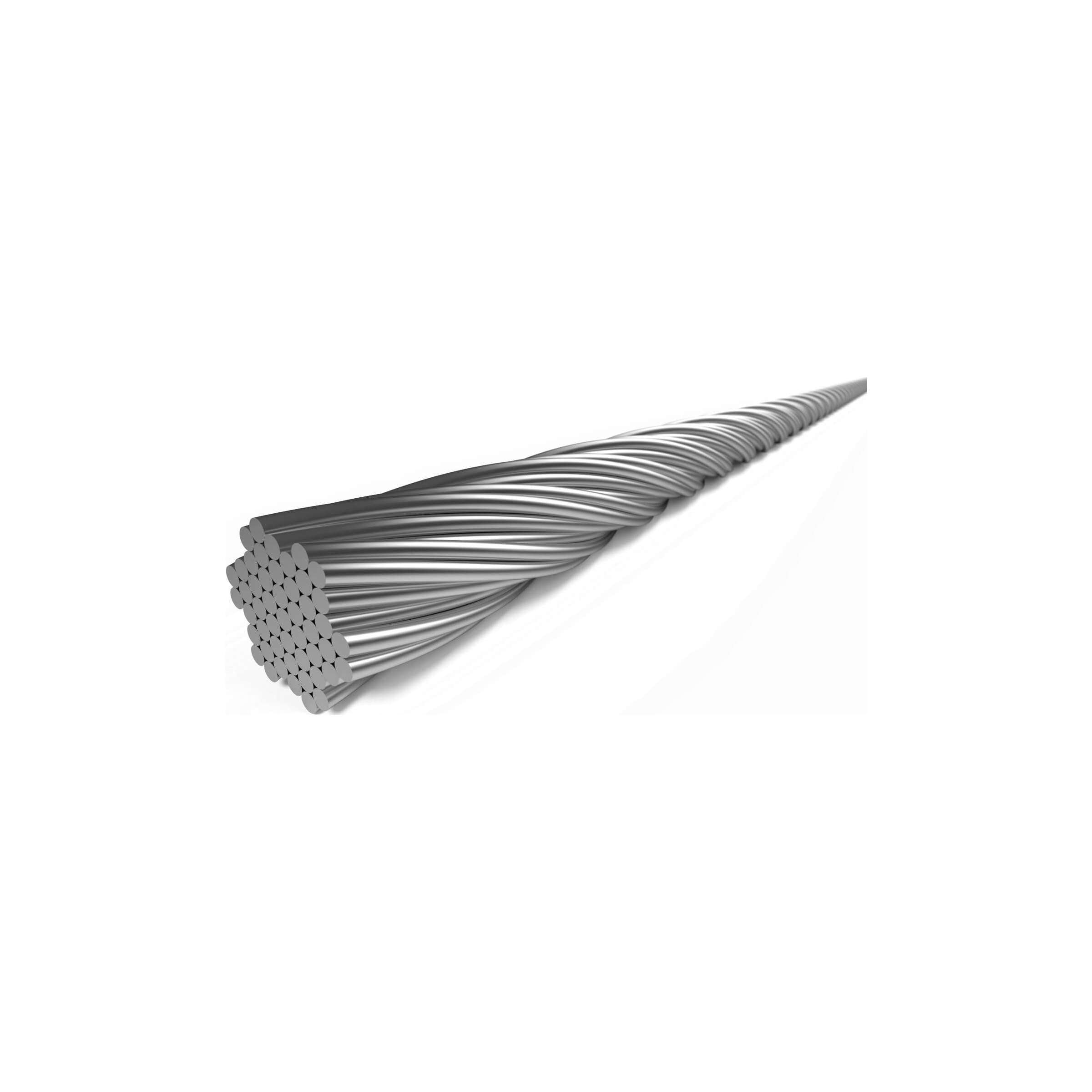 Elvedes Rem binnenkabel 2250mm RVS V-nippel 6412 27RVS-49