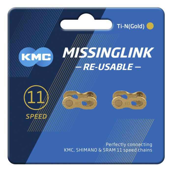 KMC Liaison MissingLink 12NR Ti-N Gold 12v (2)