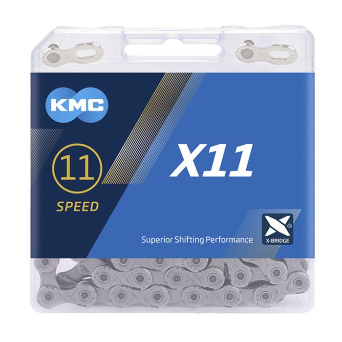 KMC ketting X11 grijs 118 schakels