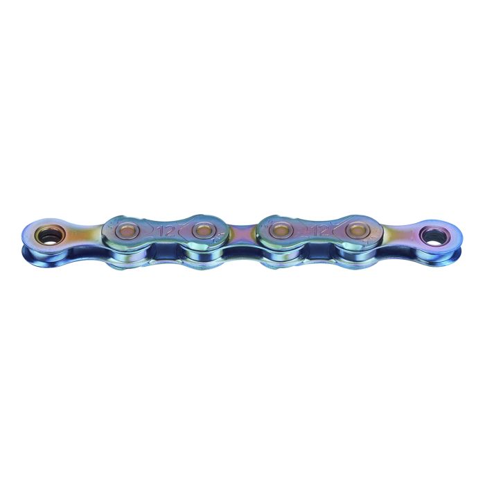 Kmc ketting x12 12v 126l gewaxt aurora blauw