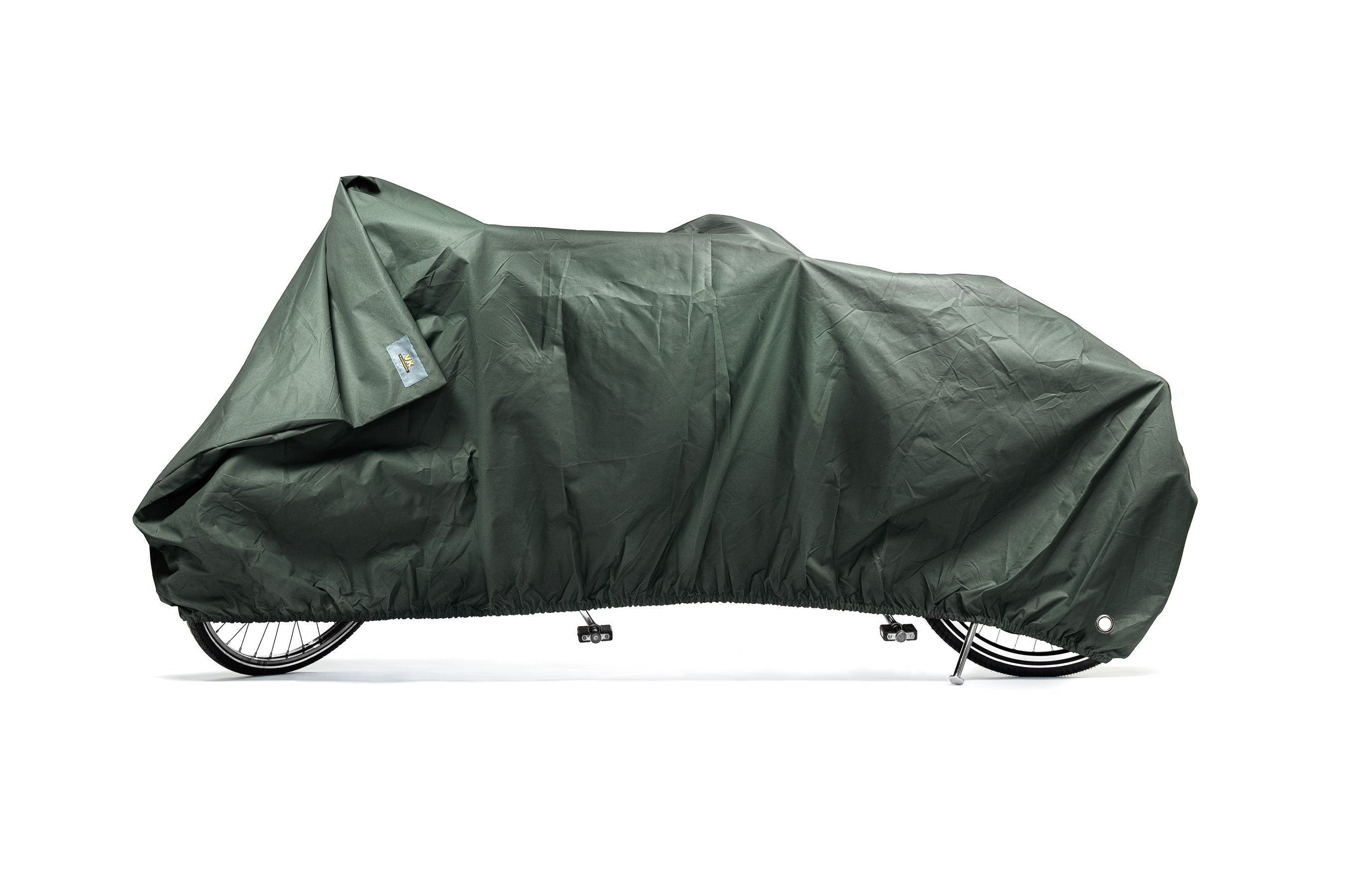 Vk fietsbeschermhoes (85) re-cover tandem bosgroen