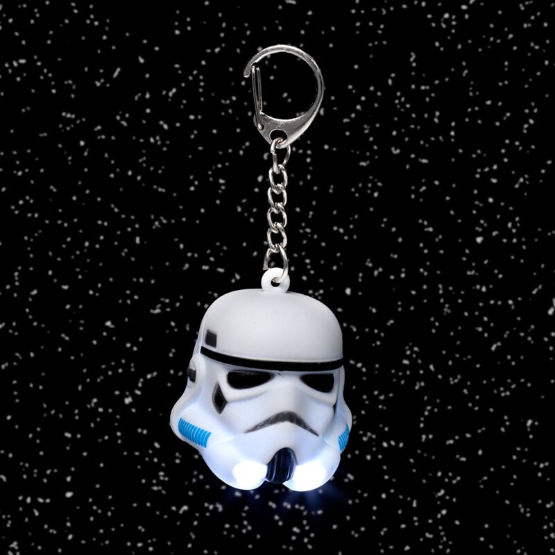 De originele stormtrooper led-sleutelhanger