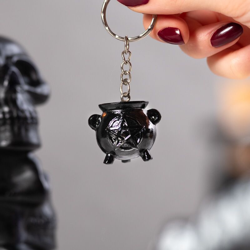 Ketel met pentagram-sleugelhanger