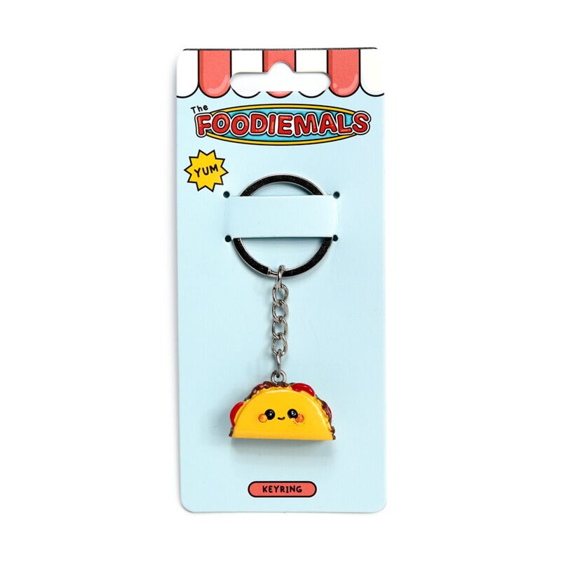 Foodiemals frida de taco sleutelhanger