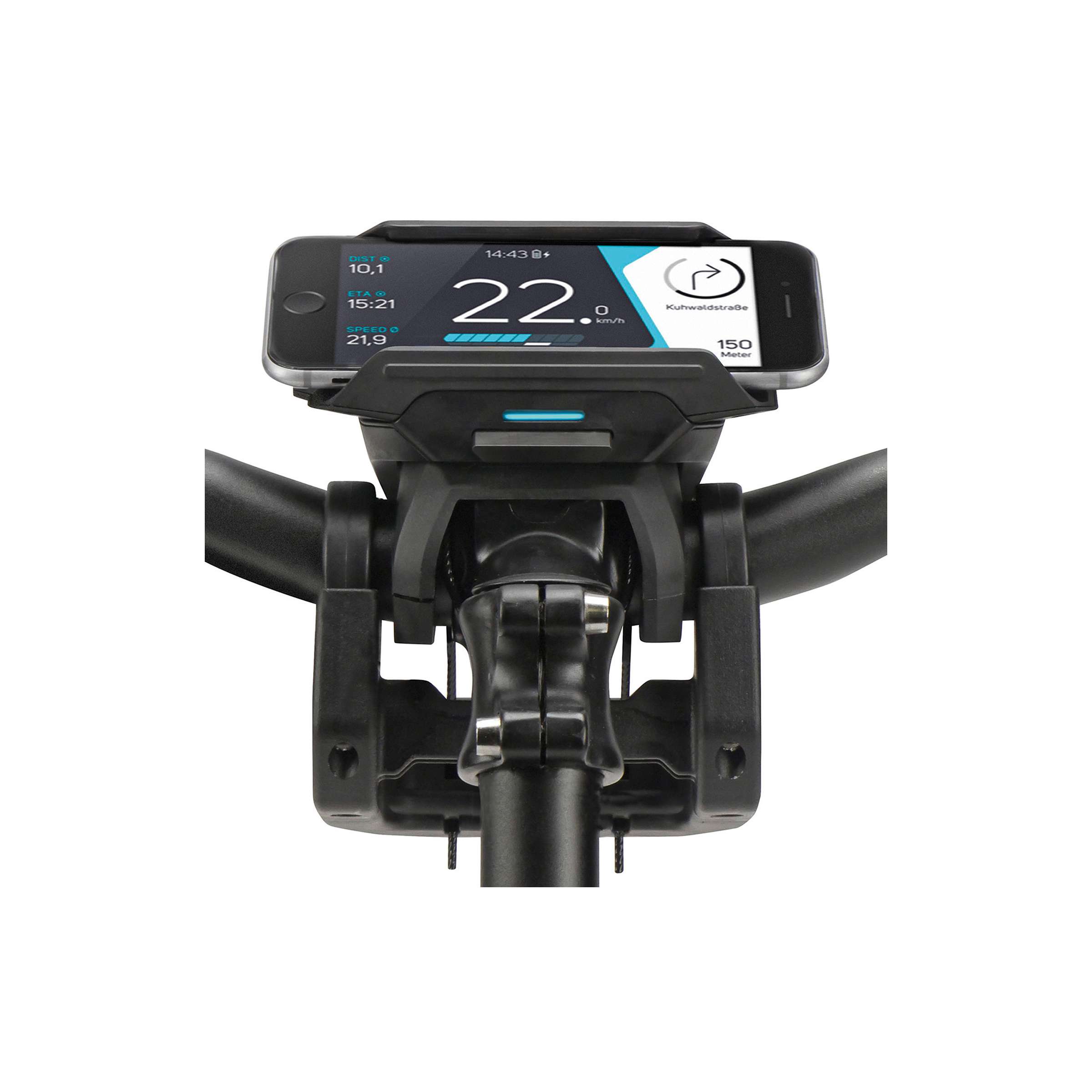 Klickfix adapterset e 90° zwart