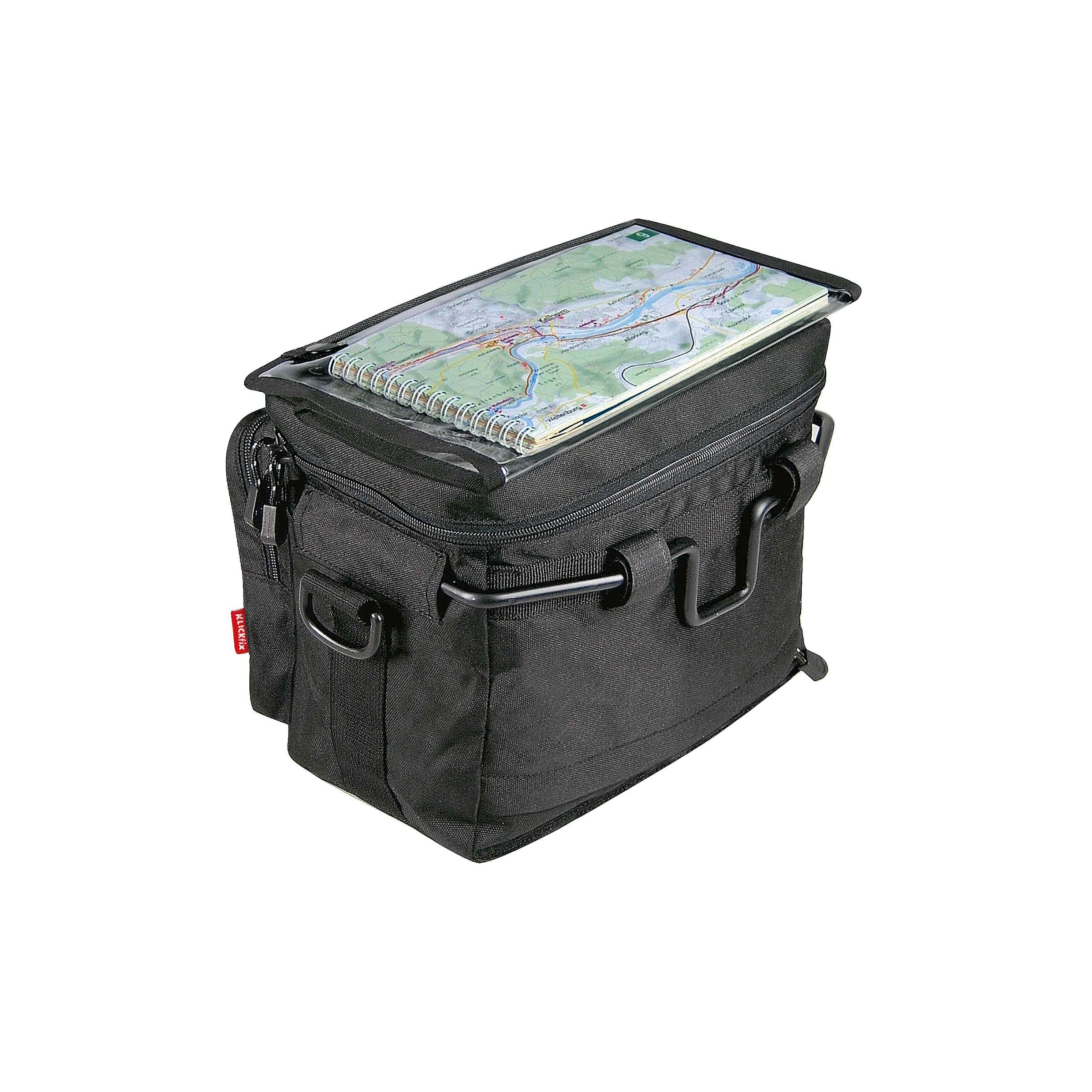 Klickfix stuurtas dagrugzak 8l zwart