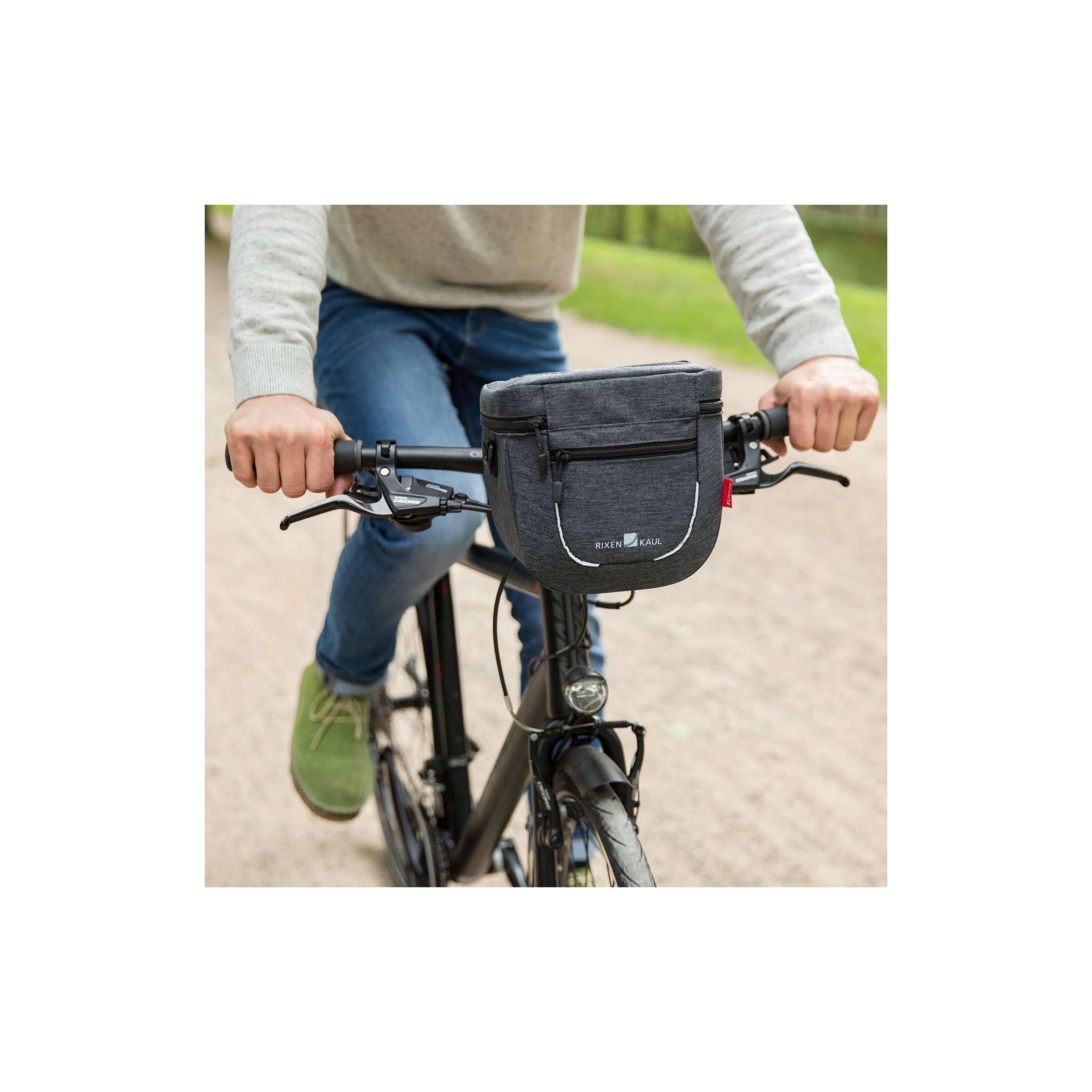 Klickfix stuurtas aventour compact city 3l grijs