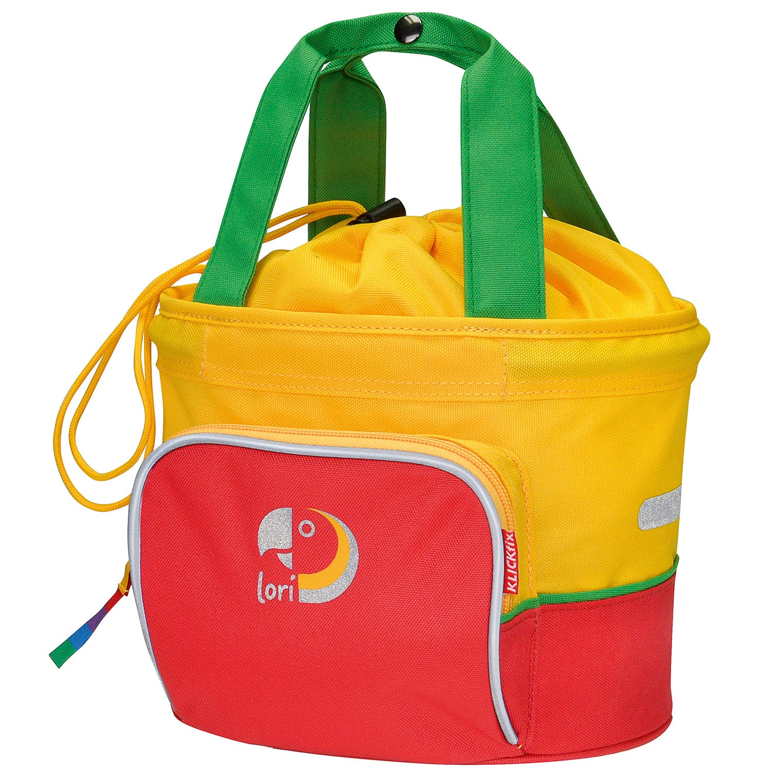 Klickfix stuurtas shopper soort lori 4l rood