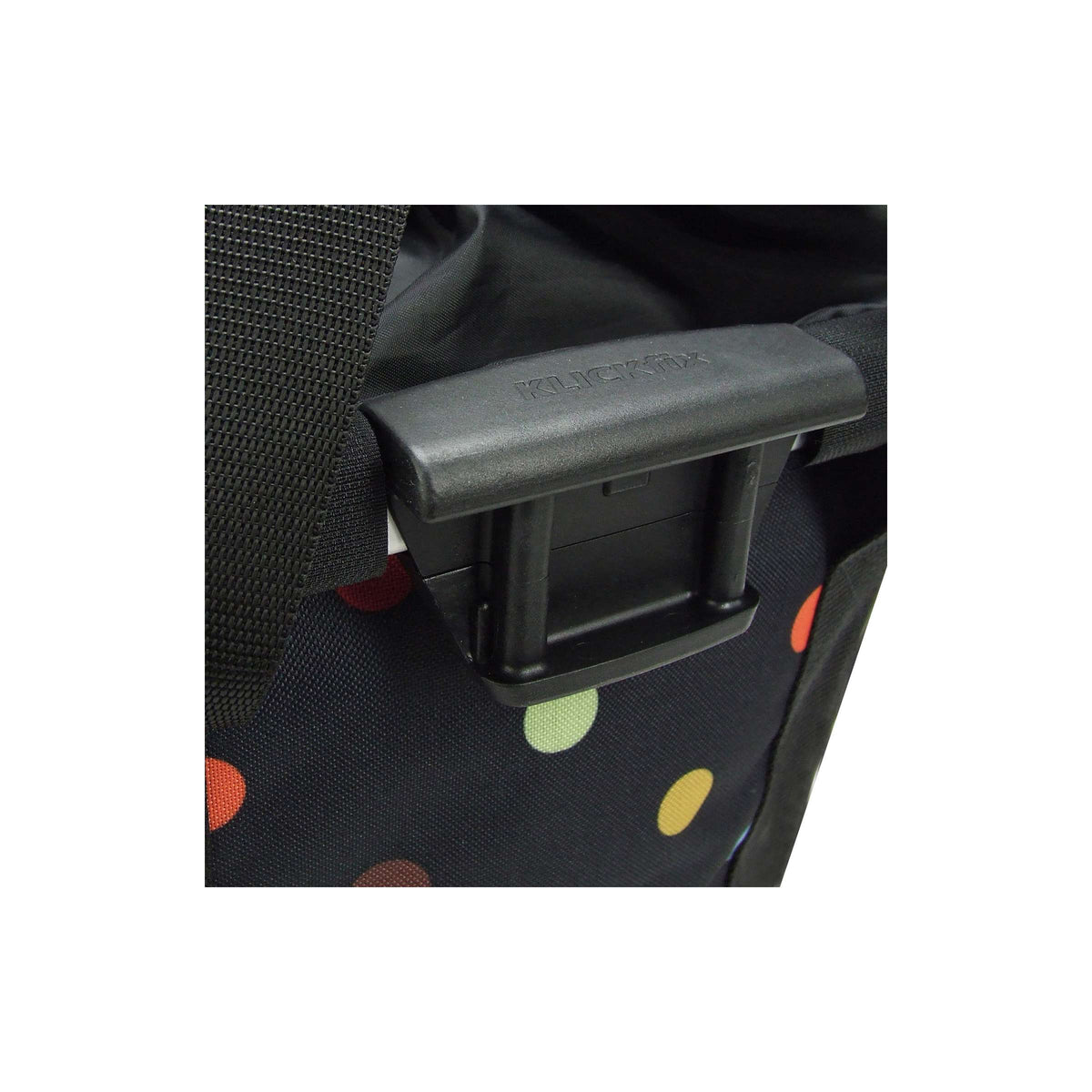 Klickfix rixen kaul fietsmand reisenthel mand dots