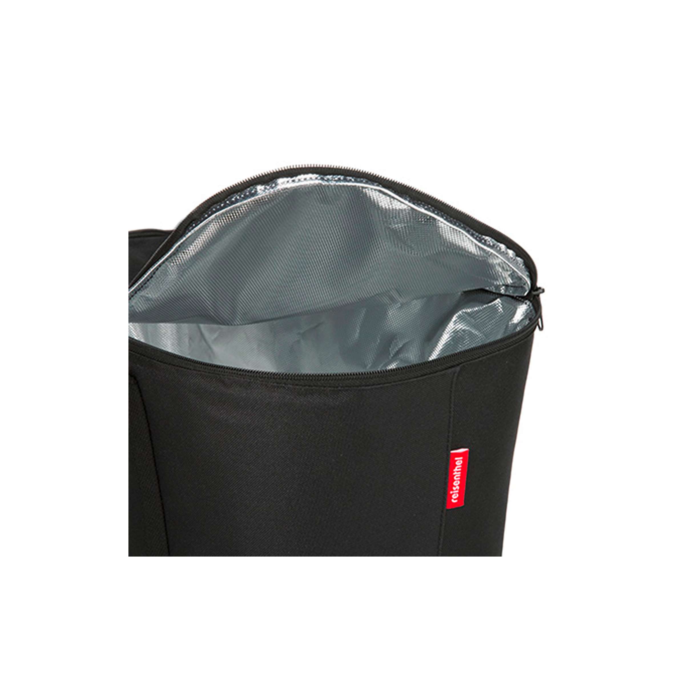 Klickfix basket bag koeltas twist silver