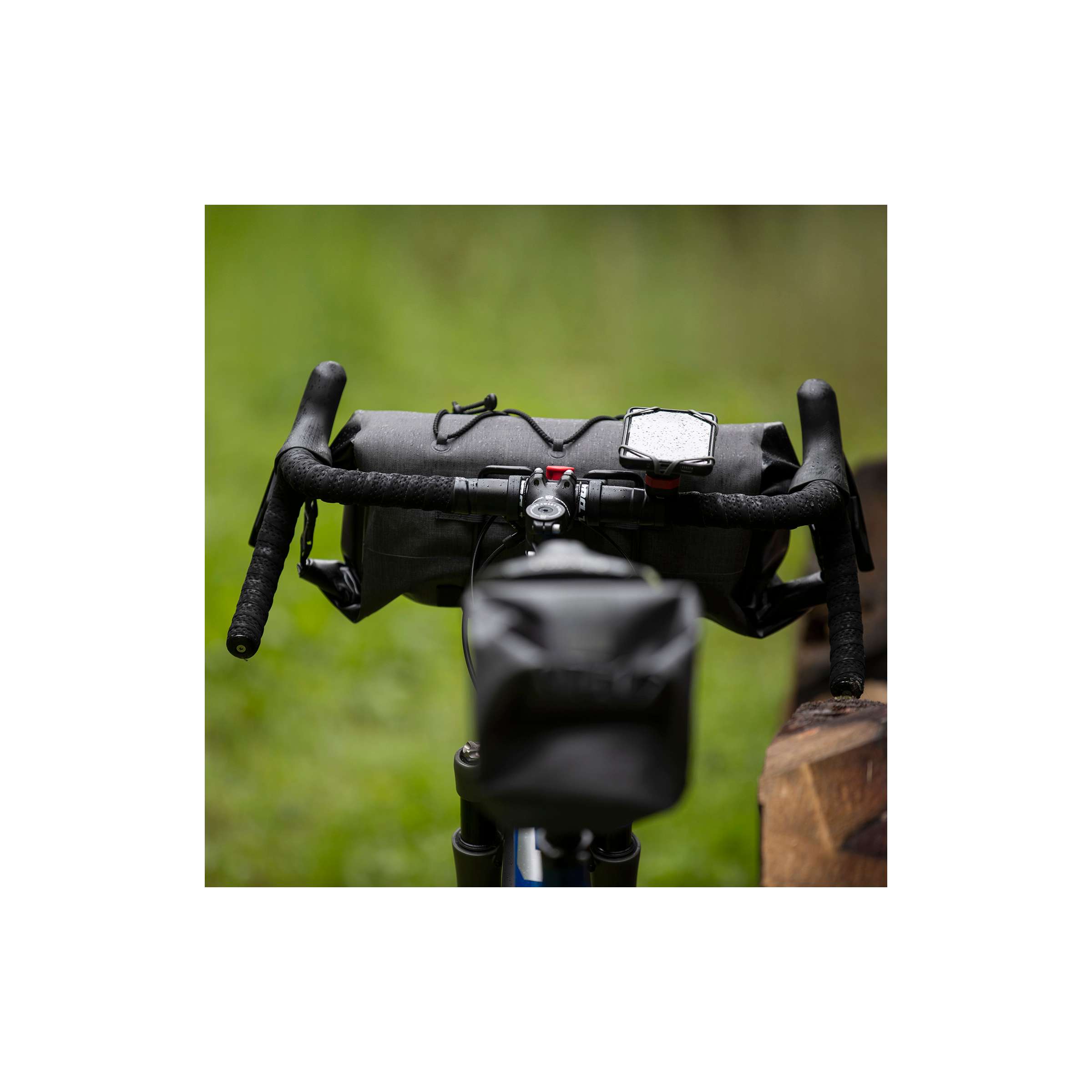 Klickfix telefoonpad lus met band 11x6x3,8cm zwart