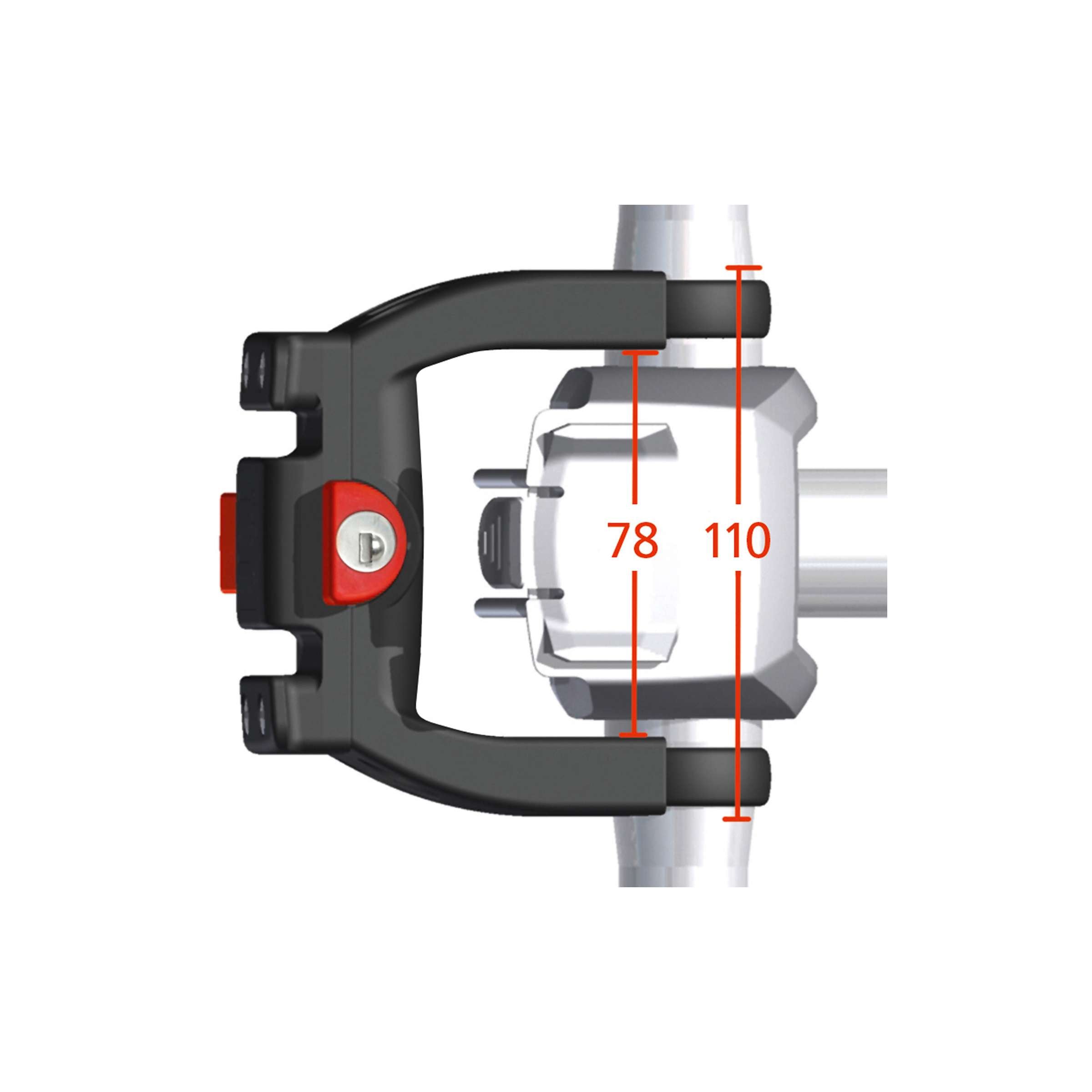 NewLooxs stuurhouder KlickFix E-bike Ø22-26mm klemmen + gleuf