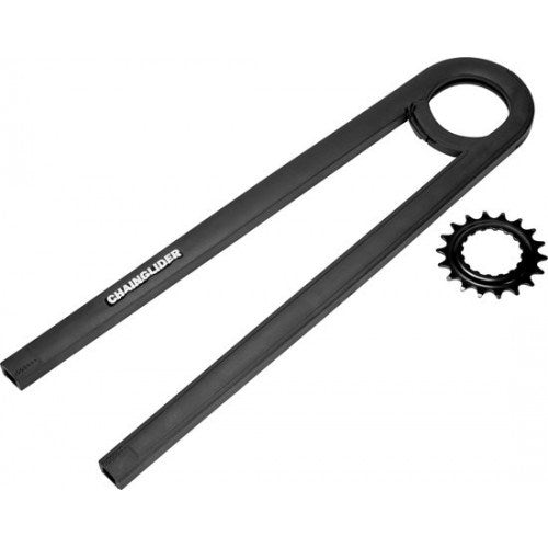 Hebie chainglider avant bosch 18 dents noir