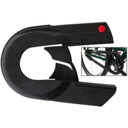 Hebie kettingkast chainglider 30 achter 16-22 tands nuvinci n360 - zwart