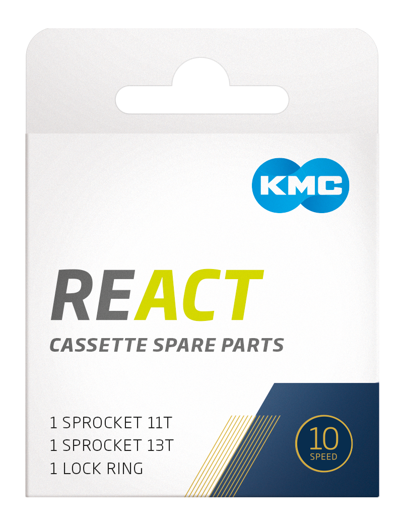 Kmc tandwielen 10v 11-42 incl. reserveonderdelenset met borgring