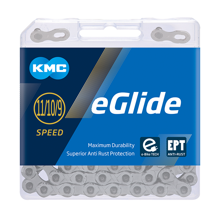 KMC Eglide ketting 9 11V 118L Shimano Keuen