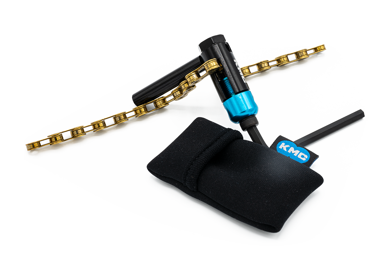 Kmc kettingpons mini chain tool zwart blauw