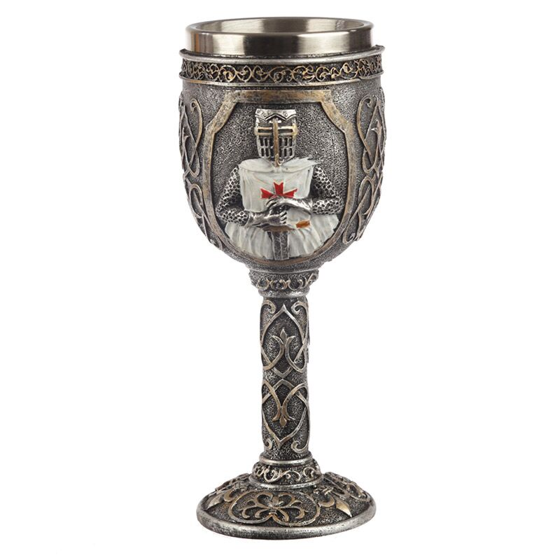 Decoratieve ridder kruisridder kelk