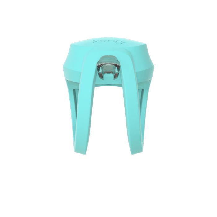 Knog frog usb front - awesome aquamarine