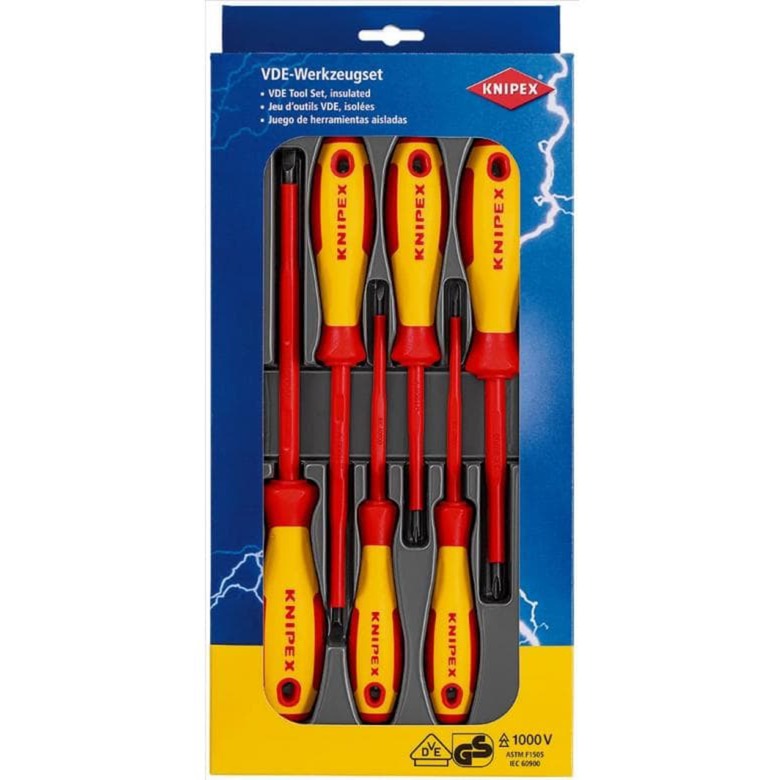 KNIPEX KNIPEX Schroevendraaierset 00 20 12 V01 VDE