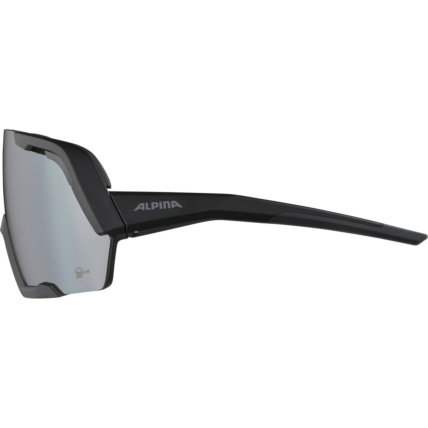 Alpina sports sportbril rocket bold q-lite zwart zilver