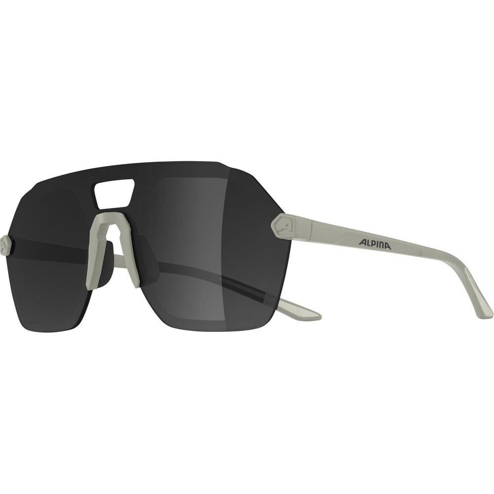 Lunettes Alpina BEAM I cool-grey noir mat mir.Cat.3