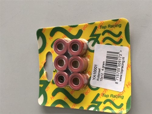 Top Racing clutch rollers 15x12 4.0g.