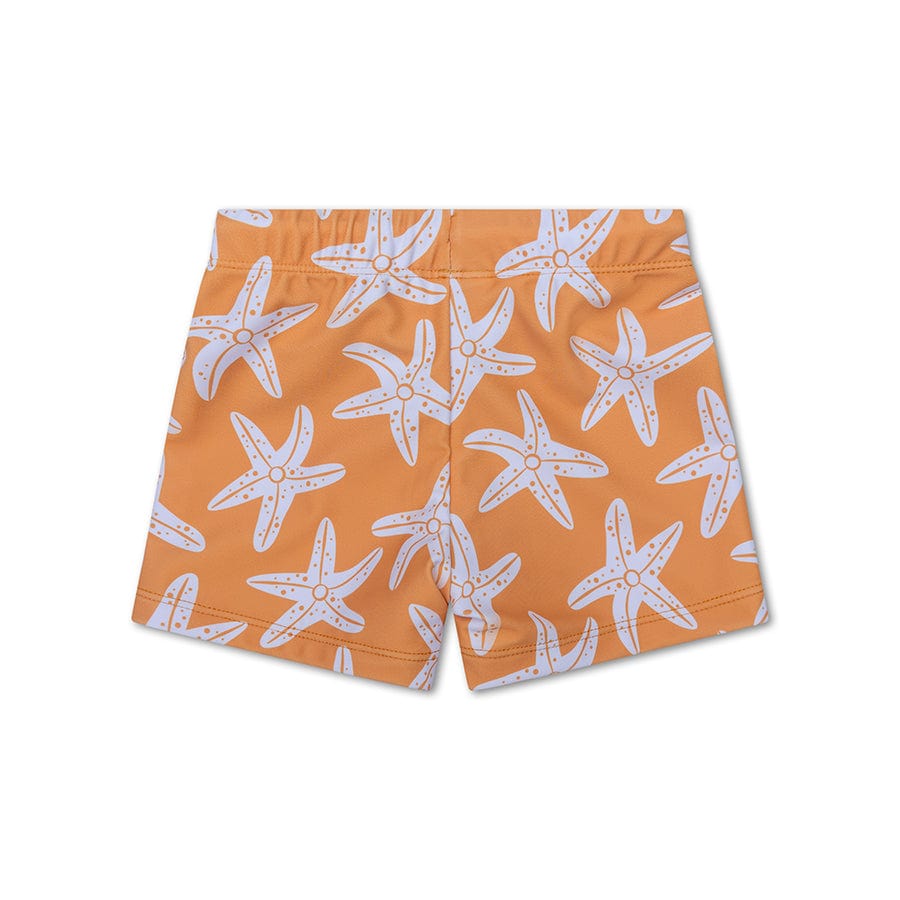 Zeester | oranje uv zwemboxer jongens