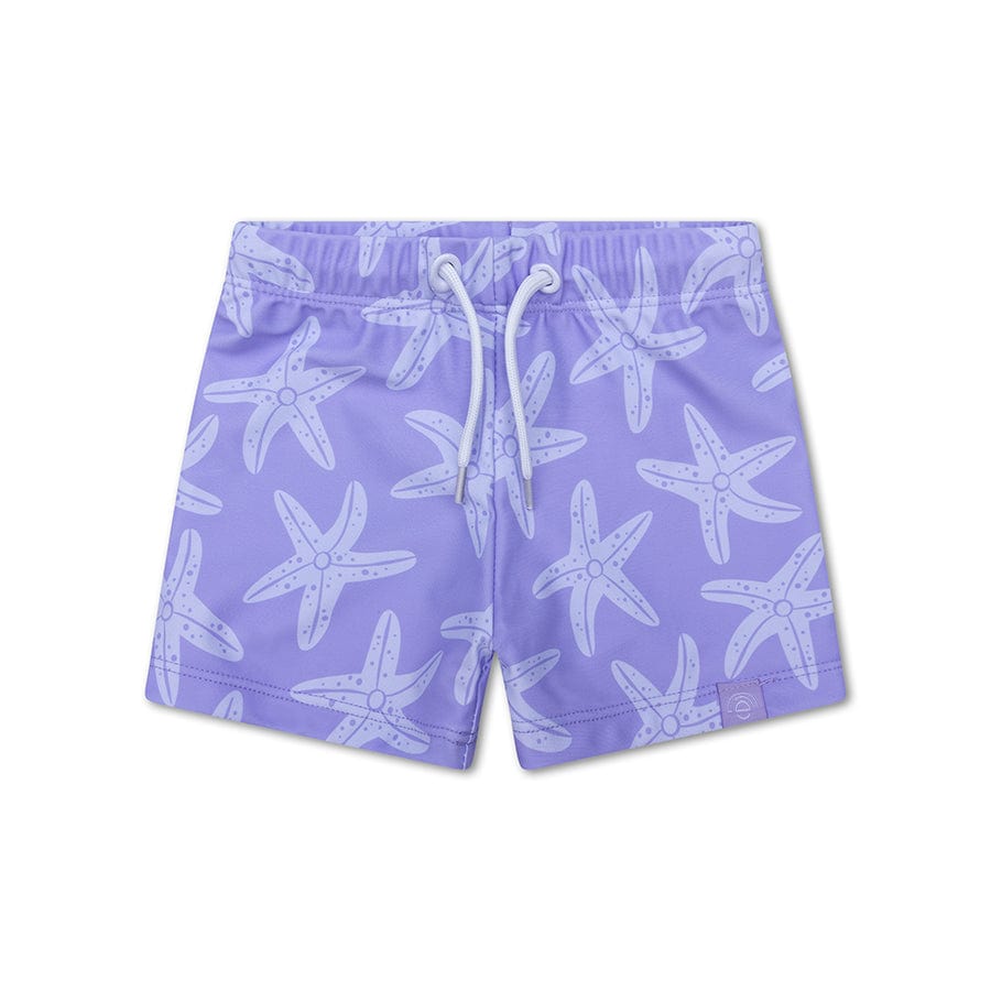 Zeester | lila uv zwemboxer jongens
