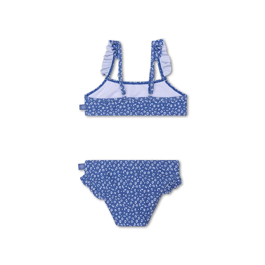 Luipaard | blauwe meisjes uv bikini