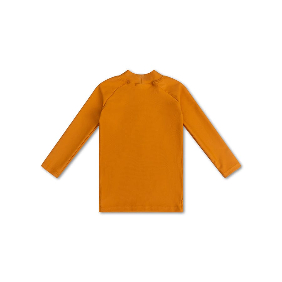 Zeester | oranje uv zwemshirt met lange mouwen