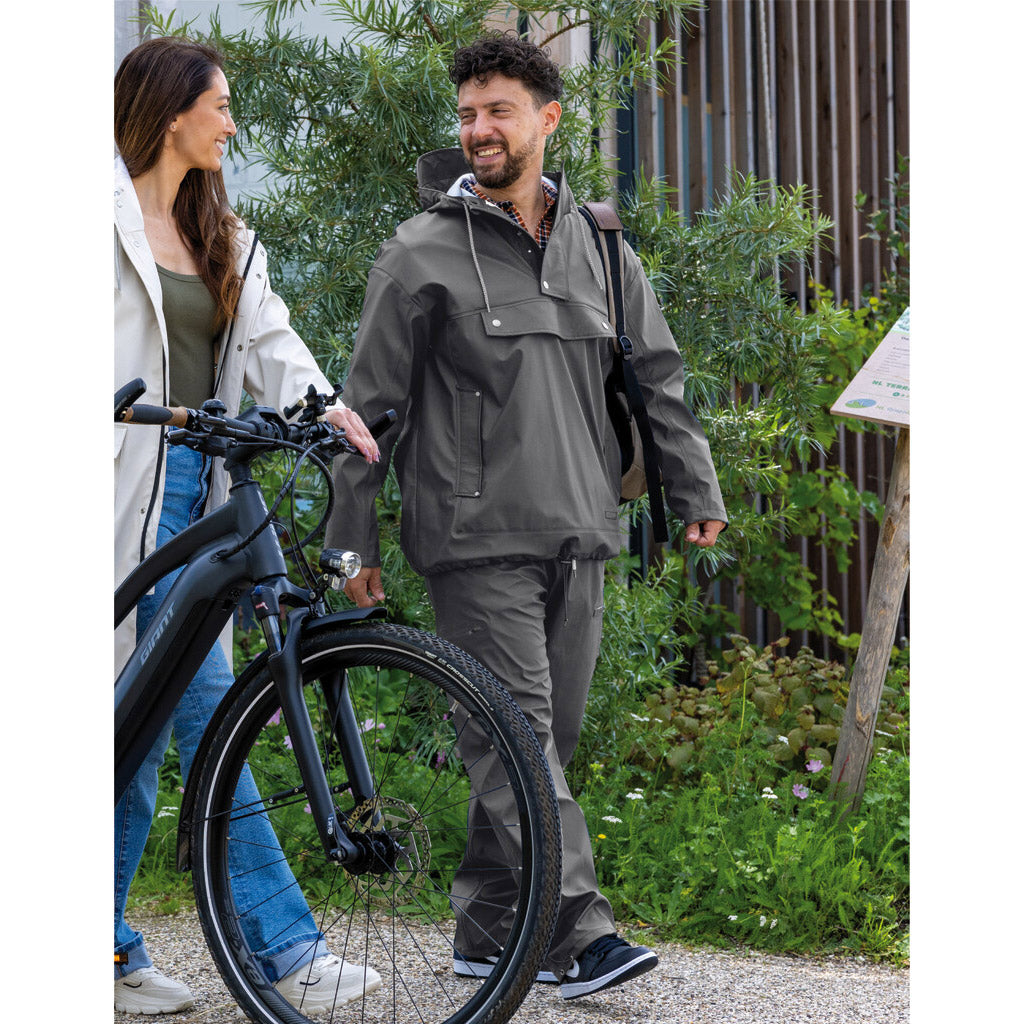 Mirage regenjas regenjas gesloten - maat m - gemaakt van polyester soft touch - Earl Grey