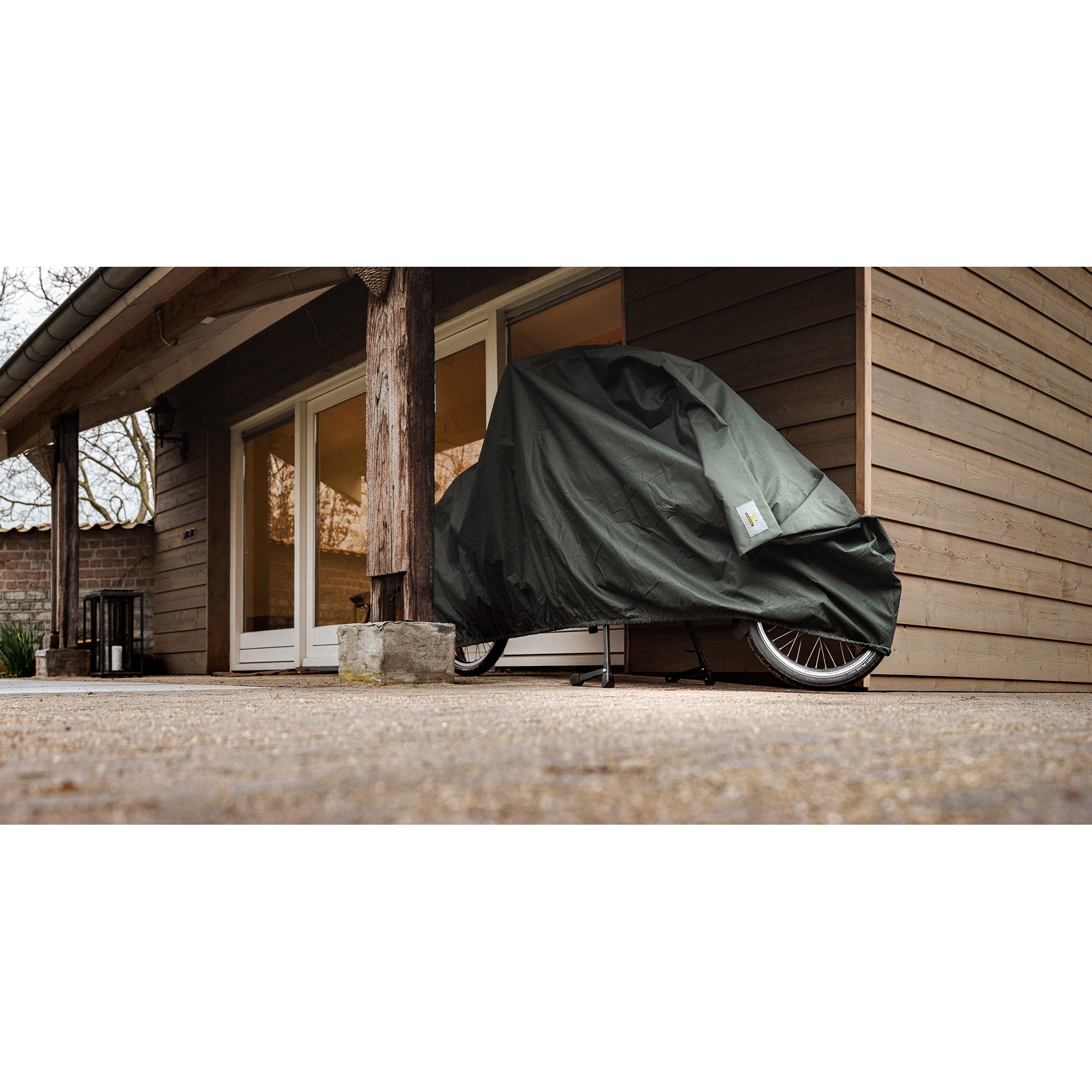 Vk fietsbeschermhoes (84) re-cover cargo forest green