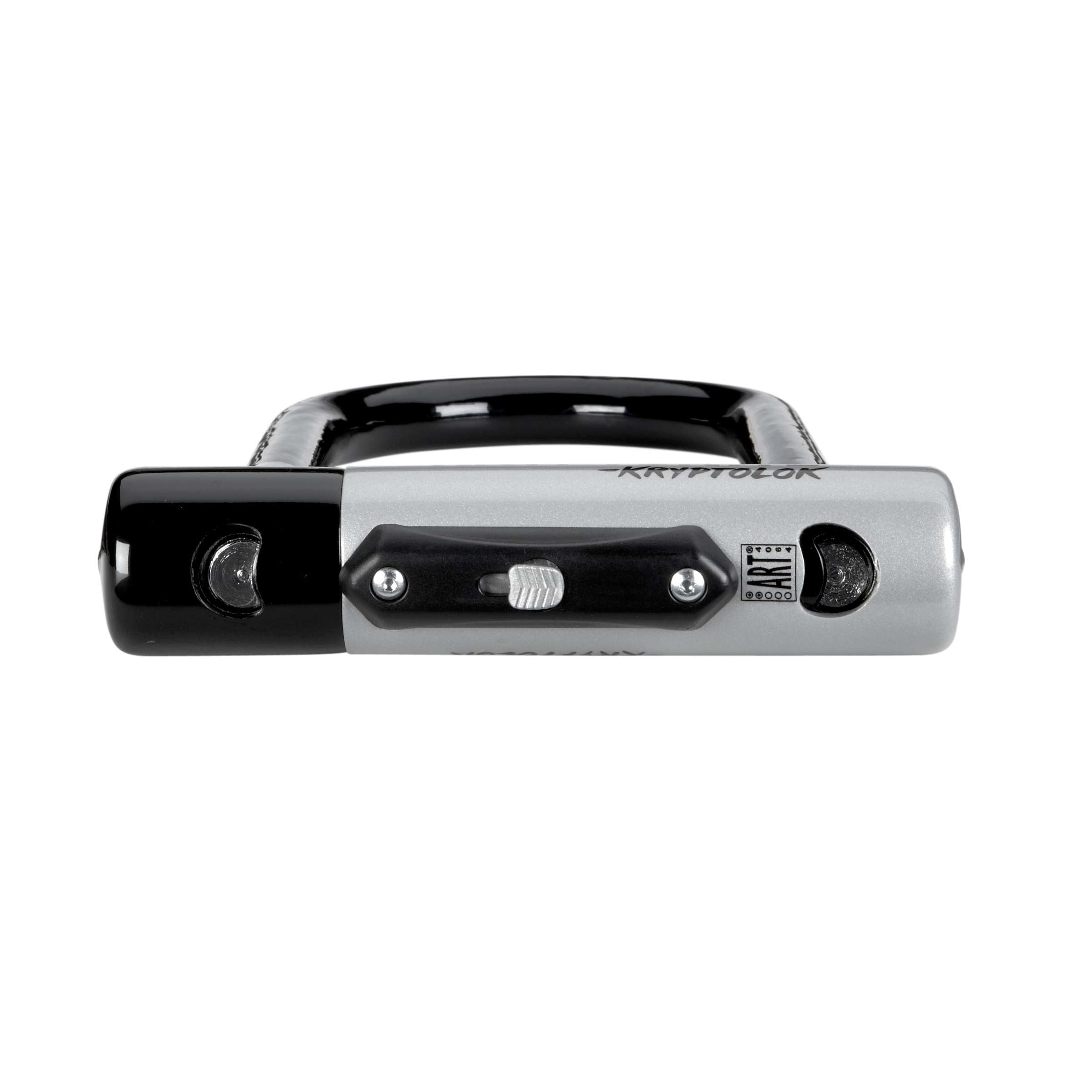 Kryptonite kryptolok standard mini-7 beugelslot met kabel – fiets – art-2 slot – beugelslot (elektrische) fiets – 17,8x8,2 cm - kabel 120 cm lang – oranje zwart