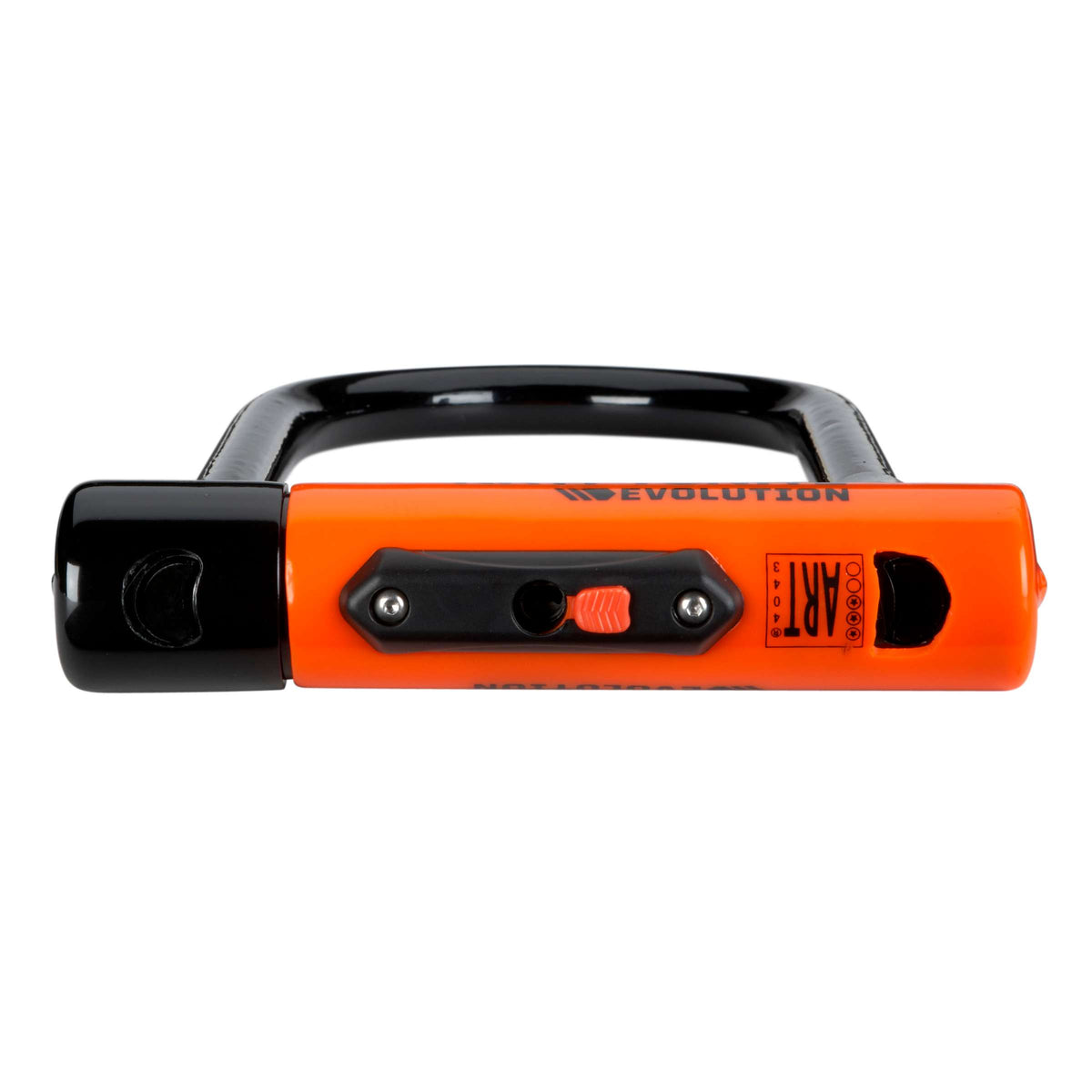Kryptonite evolution beugelslot – fiets en scooter – art-3 slot – stalen beugelslot elektrische fiets – 29,2x10,2 cm – zwart oranje