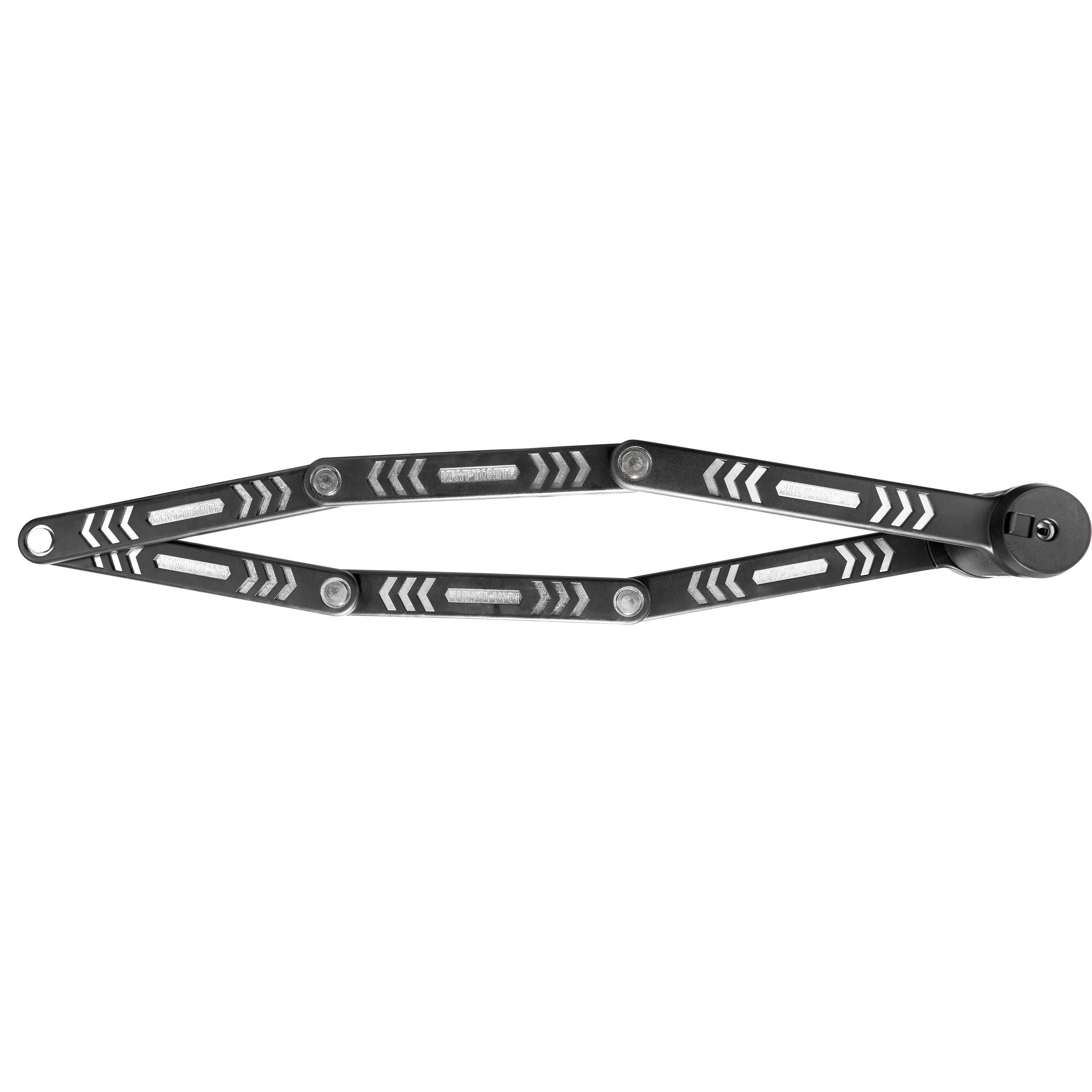 Kryptonite kryptolok 610 s vouwslot met houder – vouwslot fiets – 100 cm lang – zwart