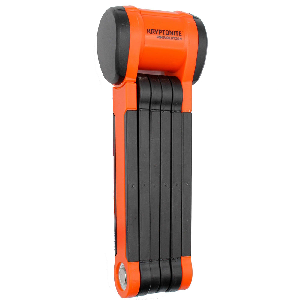 Kryptonite evolution 790 vouwslot – art-2 slot – vouwslot (elektrische) fiets – 90 cm lang - zwart oranje