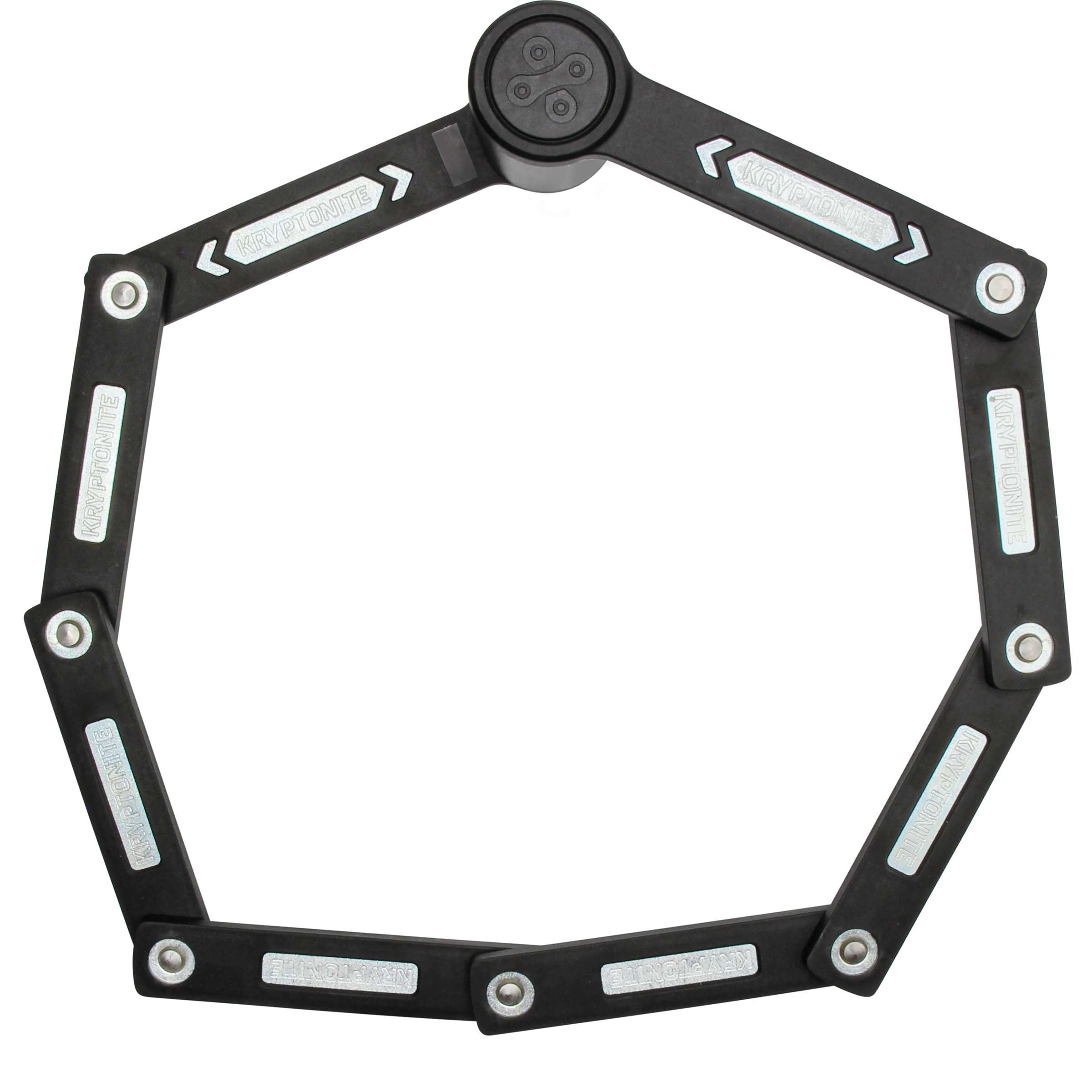 Kryptonite keeper vouwslot – vouwslot fiets – 80 cm lang - zwart