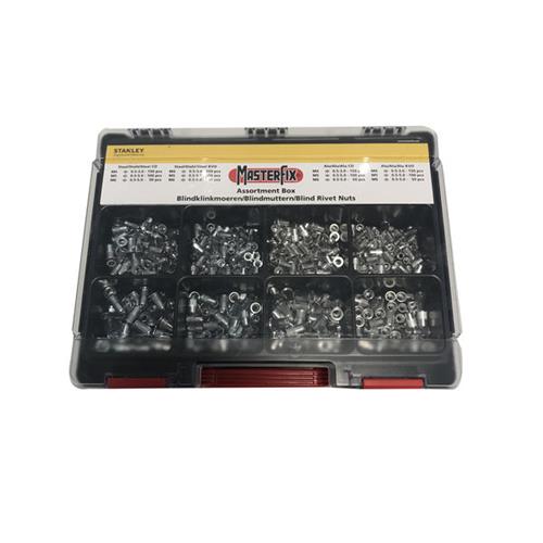 Masterfix assortiment blindklinkmoeren m4 m5 m6