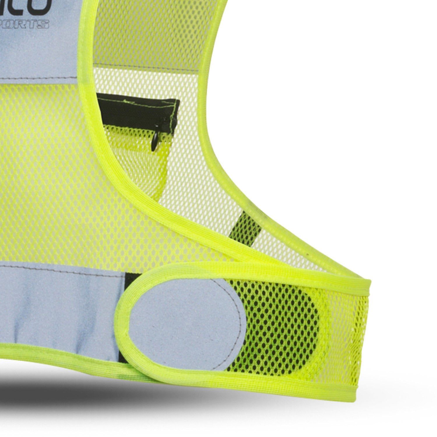 Gato X vest reflecterend neongeel groot
